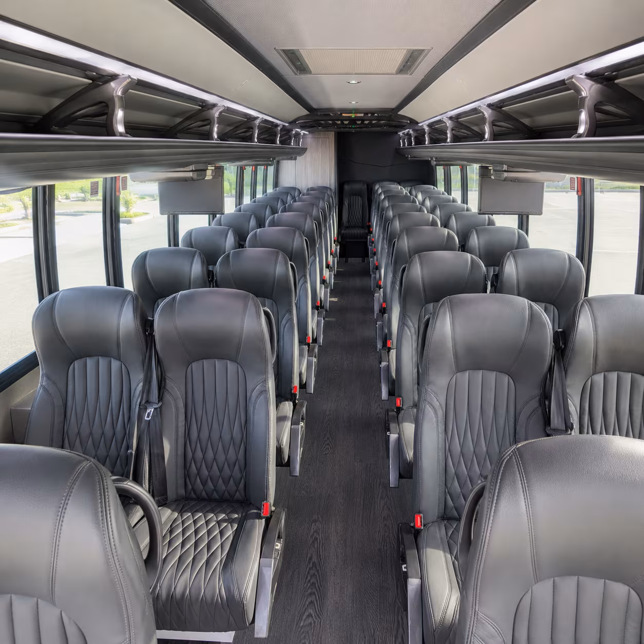 30 passenger minibus interior