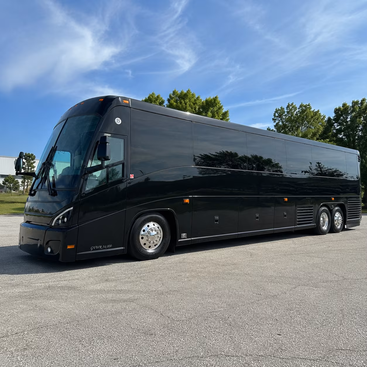 irvine 47 passenger charter bus
