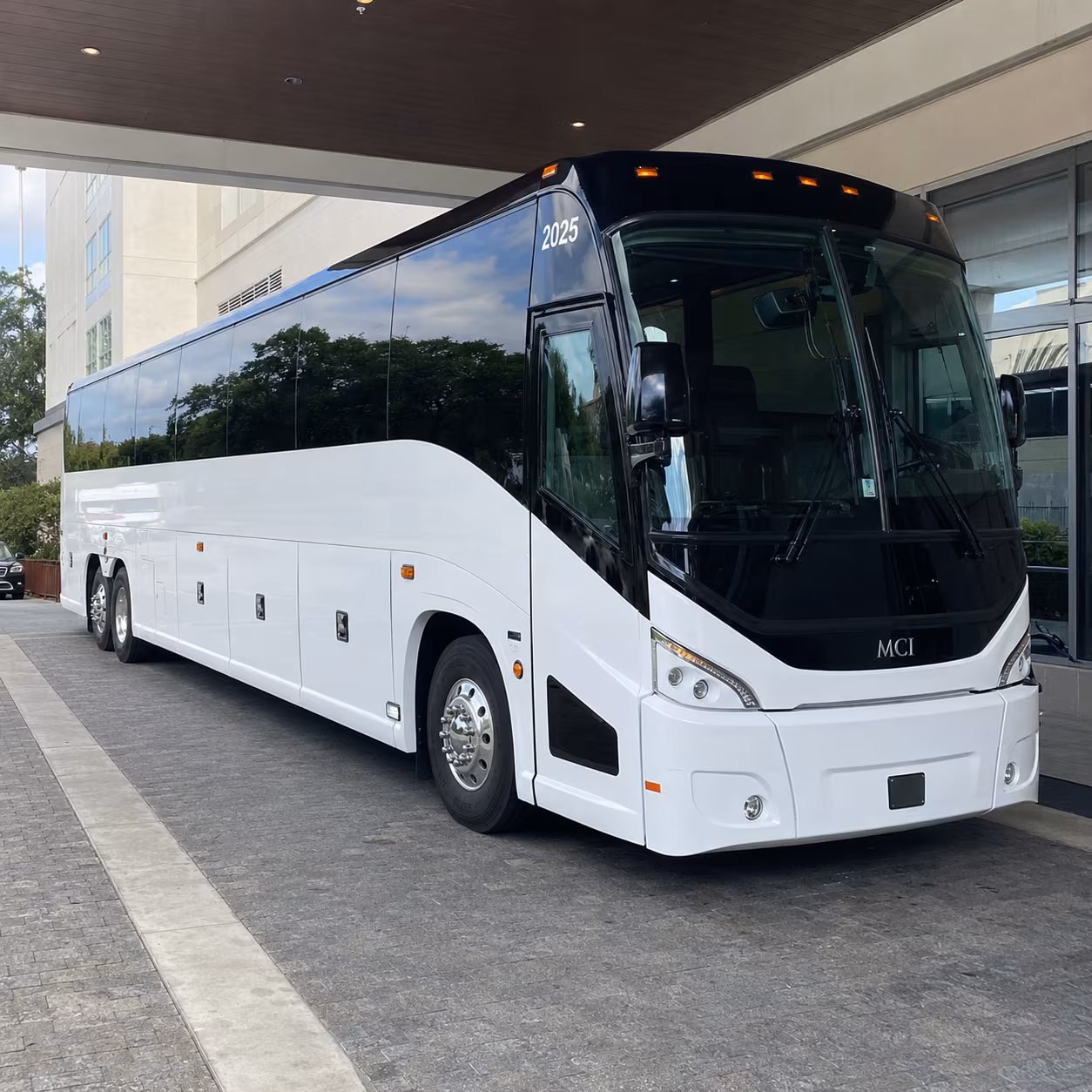 irvine 54 passenger charter bus