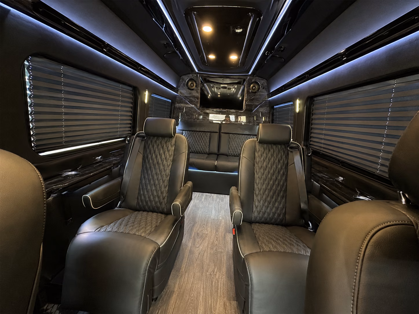 irvine airport transportation onboard seating