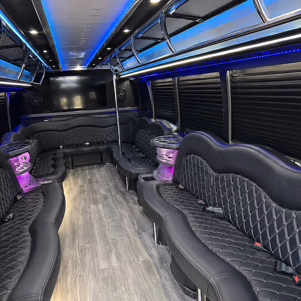 irvine holiday party bus rental