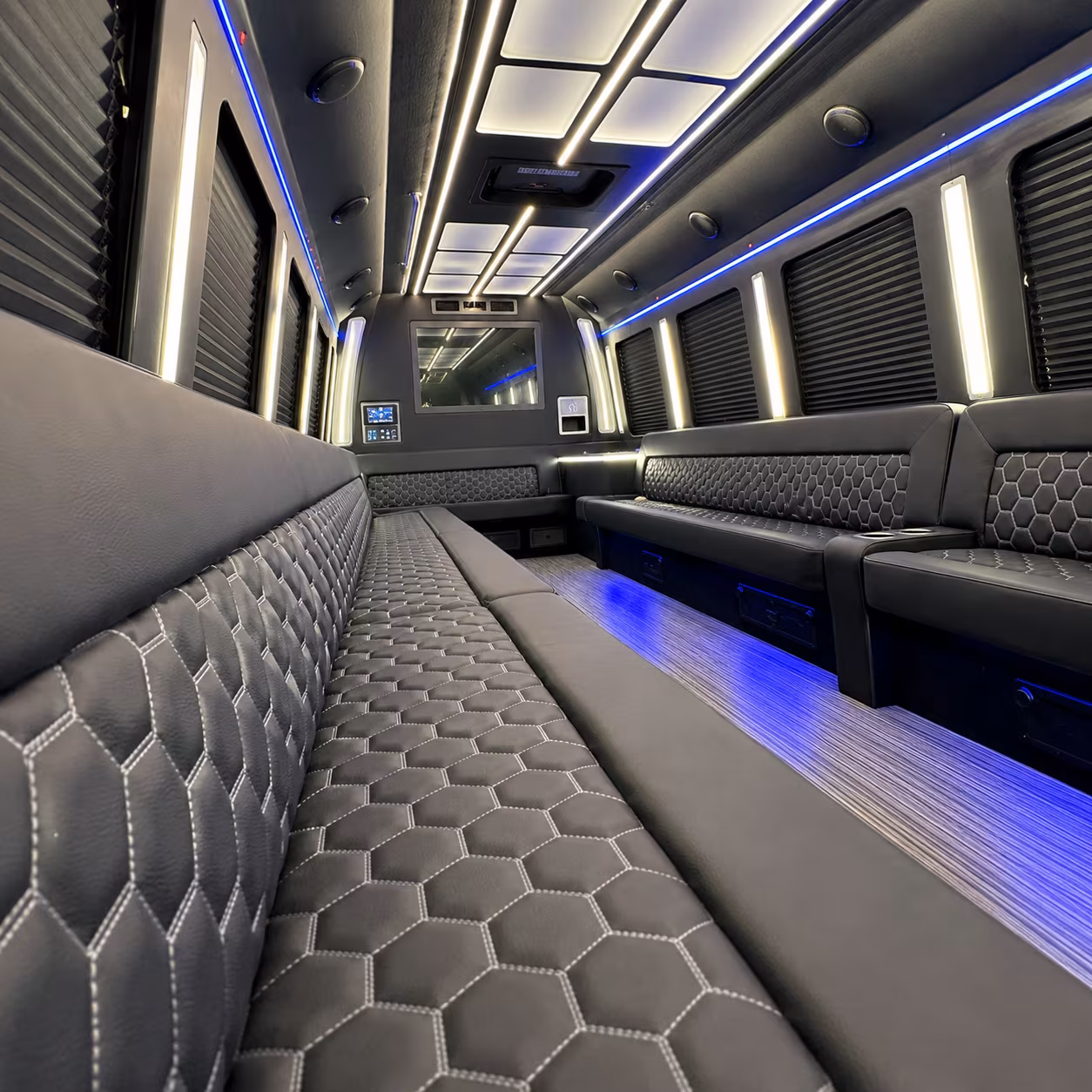 irvine party bus inside