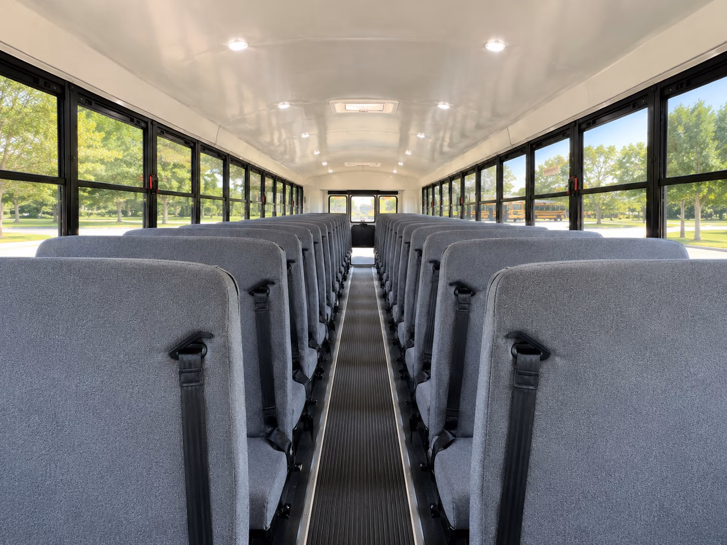 irvine school bus interior